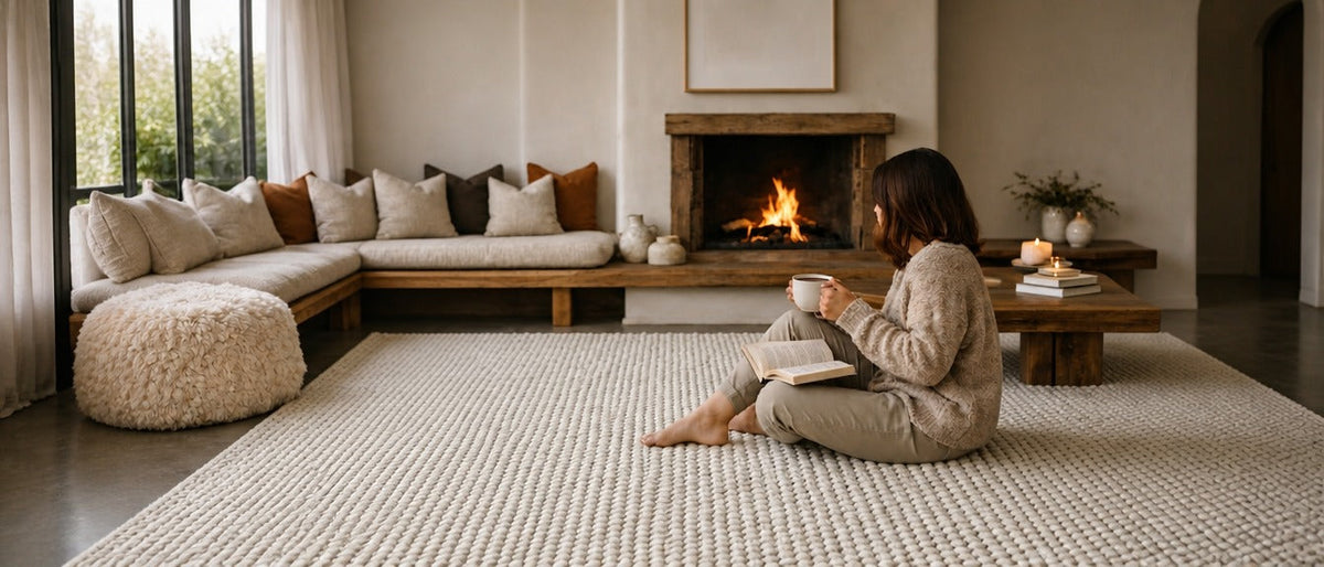 Cómo elegir la alfombra perfecta para tu living – Bazhars Alfombras